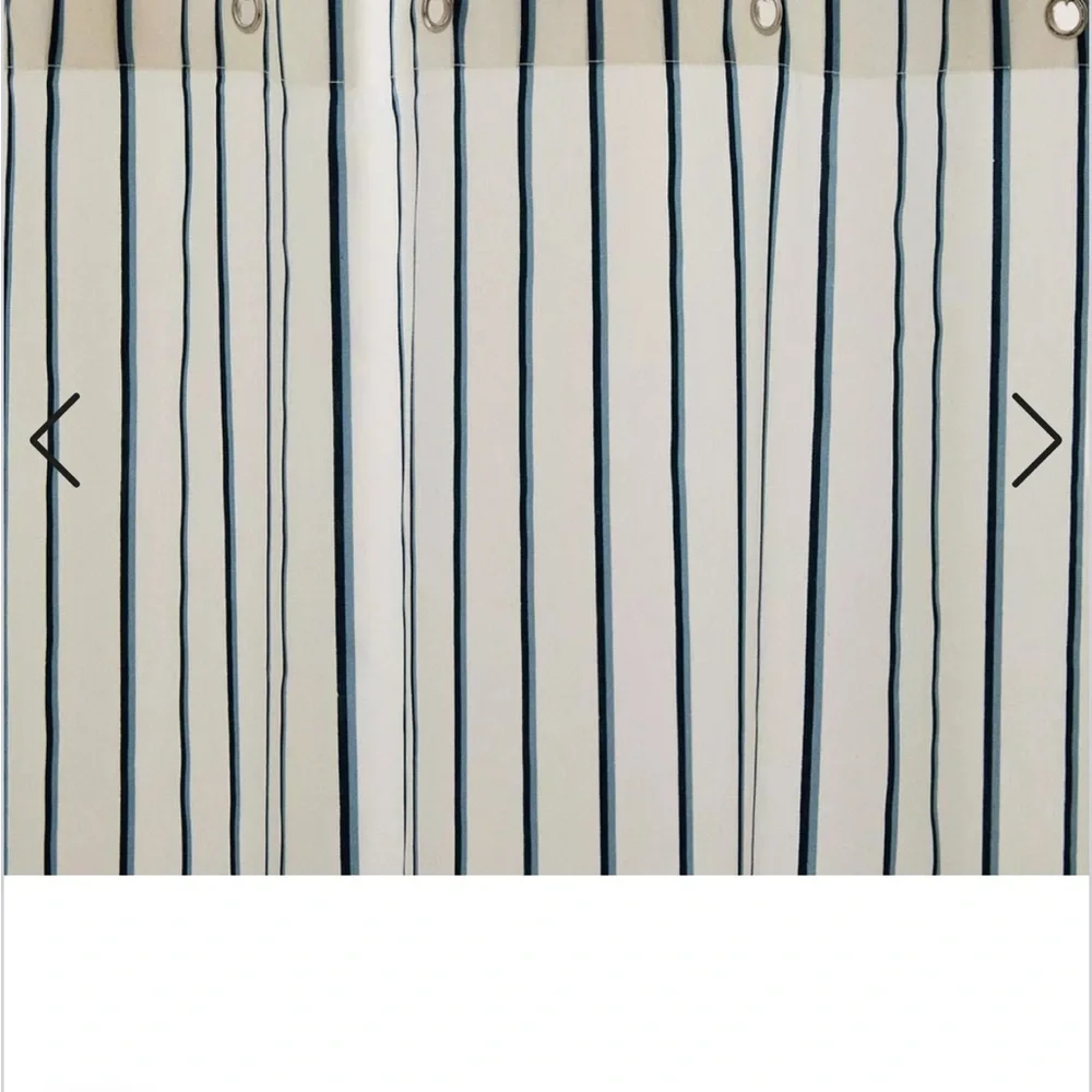 ZARA HOME Striped Shower Curtain - Picture 4 of 6